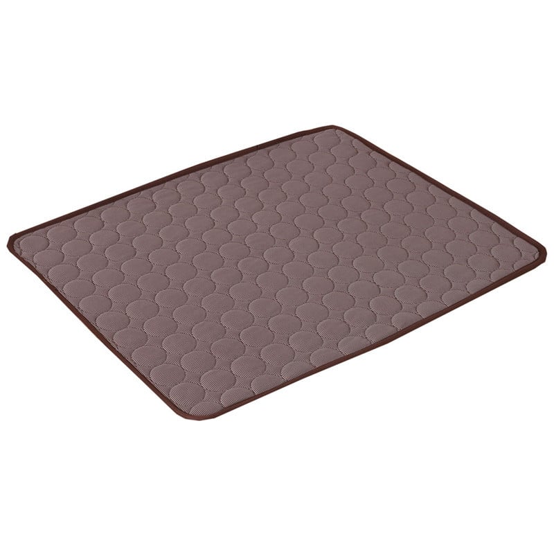 Foldable Cooling Mat for Dogs & Cats – Summer Crate Pad for Indoor or Travel Use