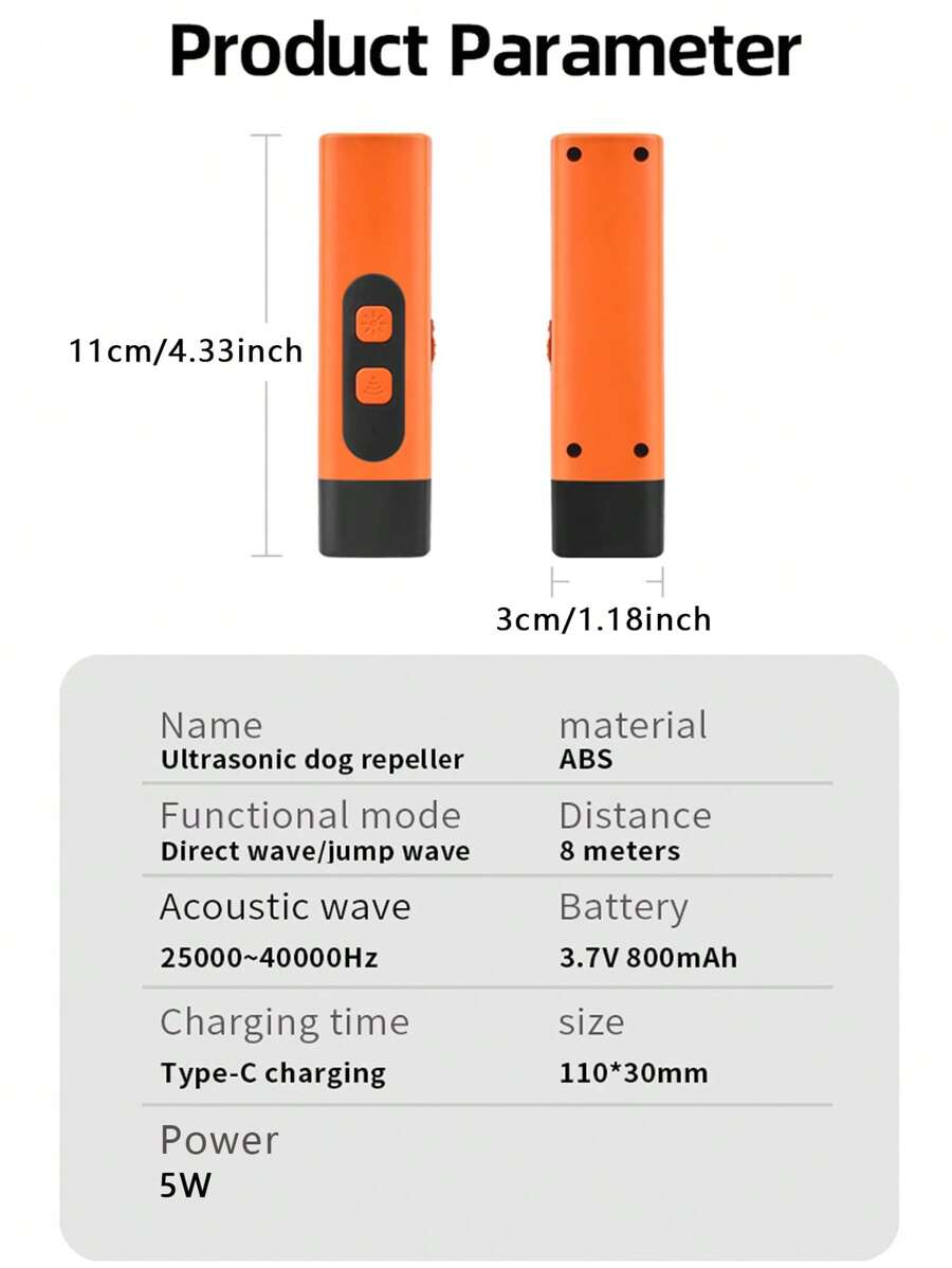 Most Powerful Ultrasonic Dog Barking Deterrent – Humane, Effective Ultrasonic Dog Repeller