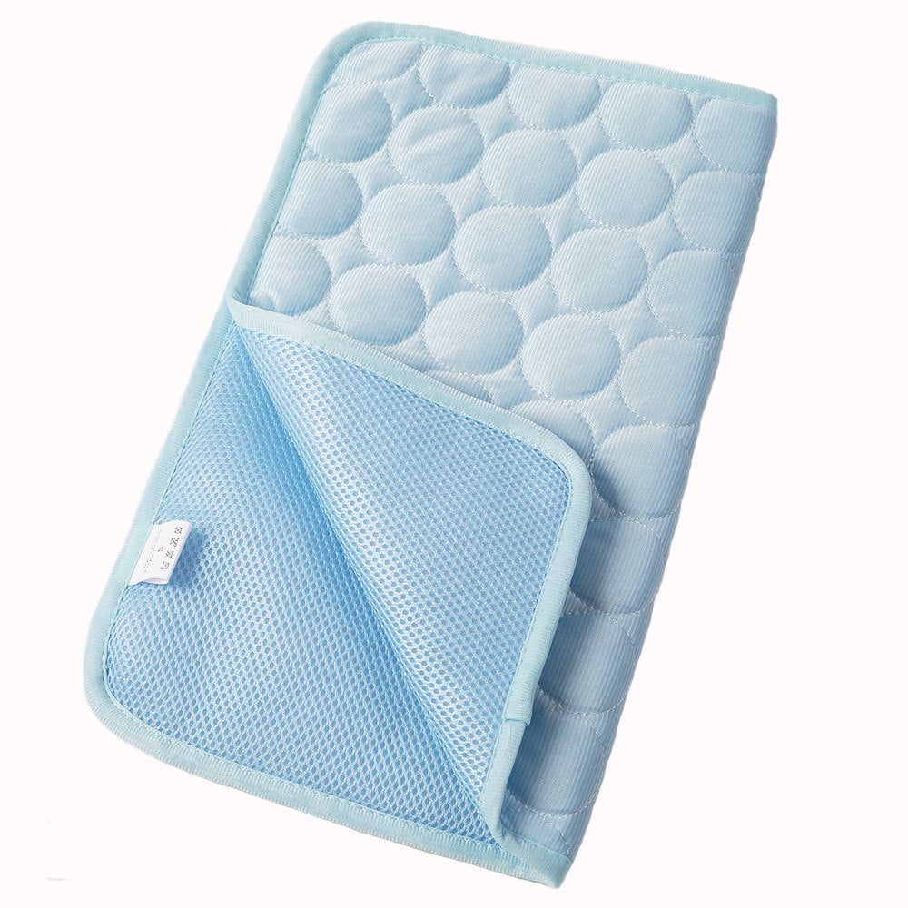 Foldable Cooling Mat for Dogs & Cats – Summer Crate Pad for Indoor or Travel Use