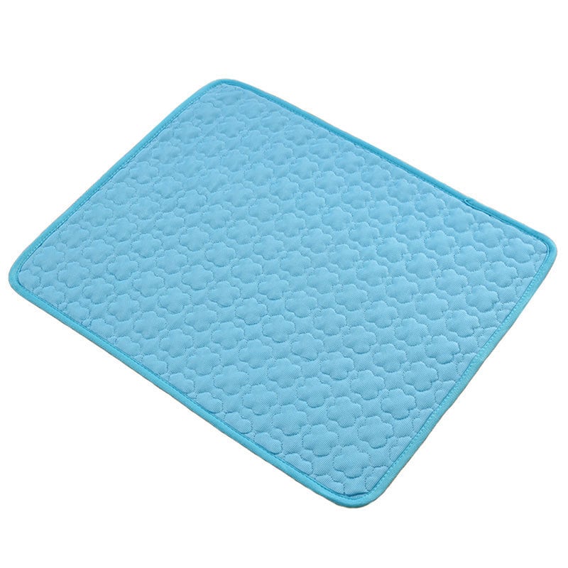 Foldable Cooling Mat for Dogs & Cats – Summer Crate Pad for Indoor or Travel Use