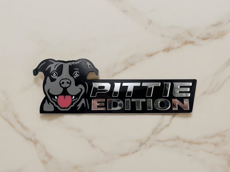 Dog Sticker for Car – Laser Cut Emblem Style, Weatherproof & Easy to Apply
