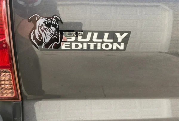 Dog Sticker for Car – Laser Cut Emblem Style, Weatherproof & Easy to Apply
