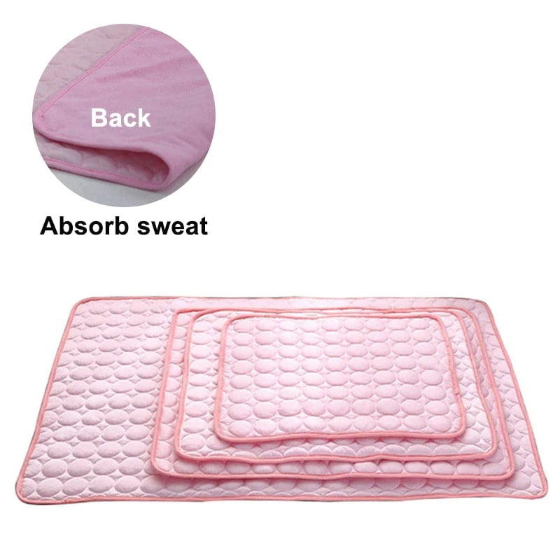 Foldable Cooling Mat for Dogs & Cats – Summer Crate Pad for Indoor or Travel Use