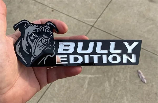 Dog Sticker for Car – Laser Cut Emblem Style, Weatherproof & Easy to Apply