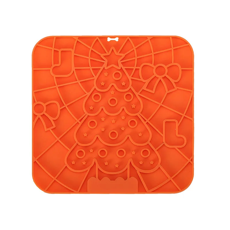 Lick Bowl for Dogs – Calming Silicone Mat for Bath Time, Anxiety & Training