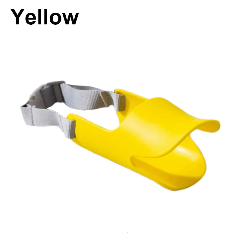Best Dog Muzzle for Biting – Silicone Muzzle Mask for Small & Large Dogs, Anti-Bite & Stop Barking