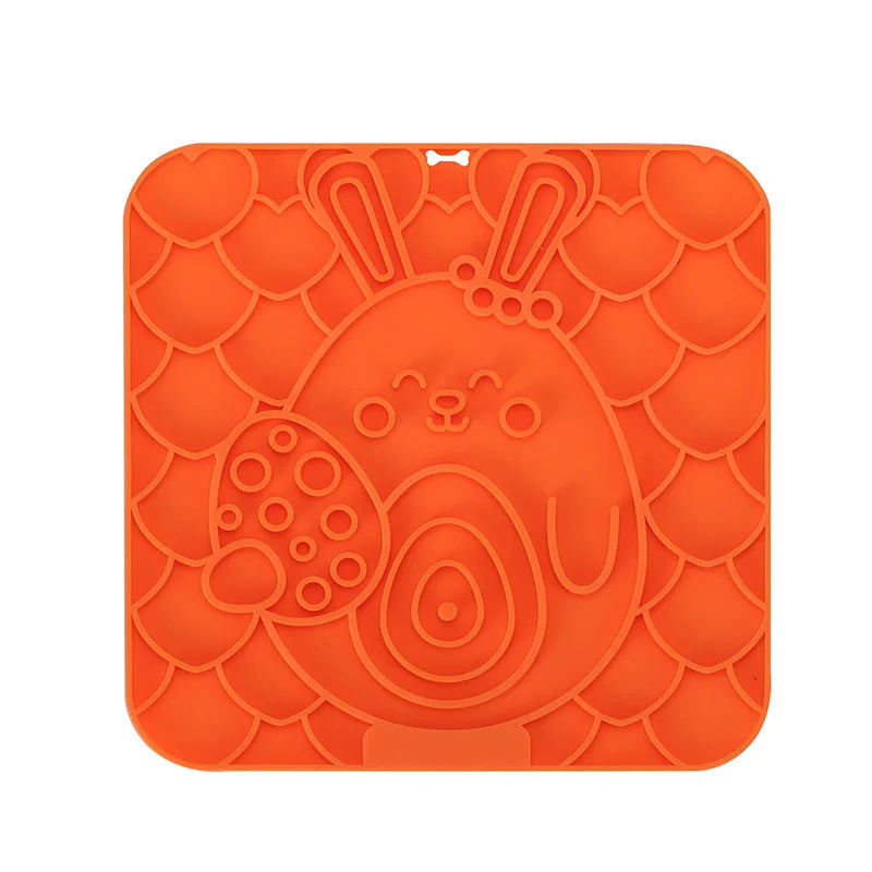 Lick Bowl for Dogs – Calming Silicone Mat for Bath Time, Anxiety & Training