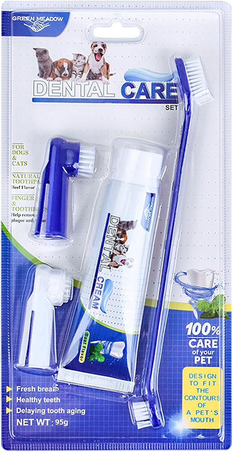 Soft silicone dog finger brush for sensitive gums
