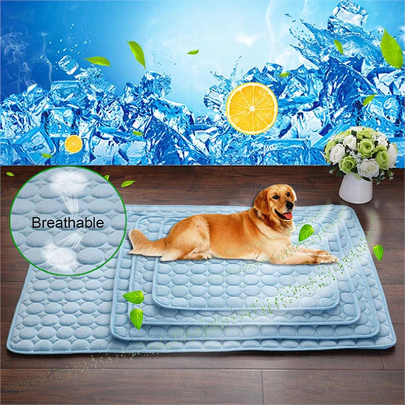 foldable portable pet cooling mat for summer