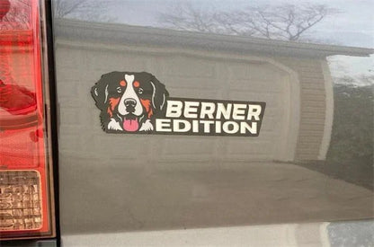 Dog Sticker for Car – Laser Cut Emblem Style, Weatherproof & Easy to Apply