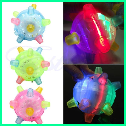 Jumping Activation Ball for Dogs – Motion-Activated, Interactive & Bouncing Puppy Toy