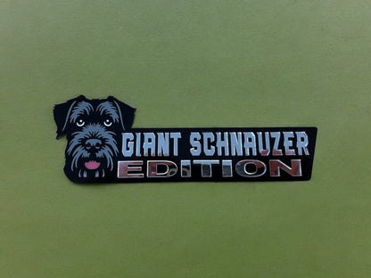 Dog Sticker for Car – Laser Cut Emblem Style, Weatherproof & Easy to Apply