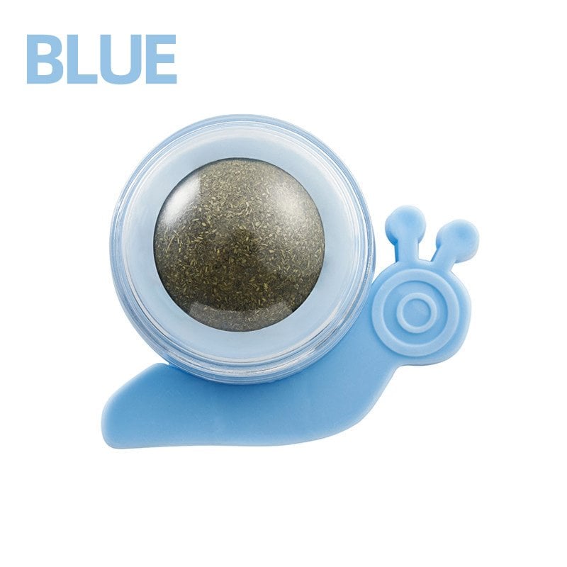 Catnip Balls for Cats – Lickable Natural Wall-Mounted Toy for Anxiety & Boredom Relief