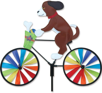 Cat Bicycle Wind Spinner Toy – Interactive Spinning Outdoor Cat Toy