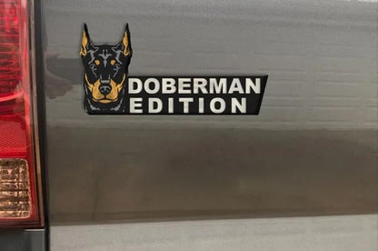 Dog Sticker for Car – Laser Cut Emblem Style, Weatherproof & Easy to Apply