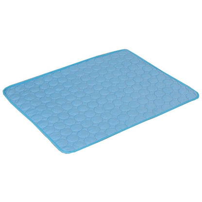 Foldable Cooling Mat for Dogs & Cats – Summer Crate Pad for Indoor or Travel Use