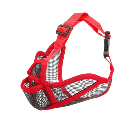 Best Dog Muzzle to Prevent Biting – Mesh Breathable Muzzle for Small Dogs (French Bulldog, Pug)
