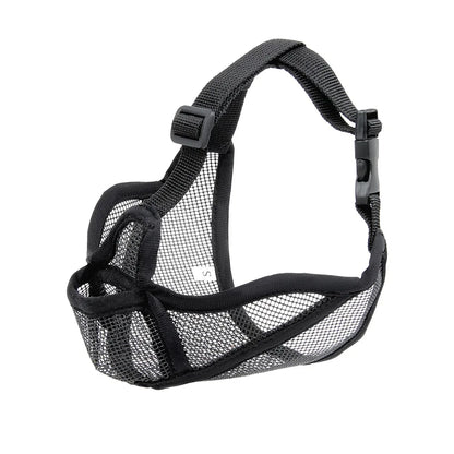 Best Dog Muzzle to Prevent Biting – Mesh Breathable Muzzle for Small Dogs (French Bulldog, Pug)