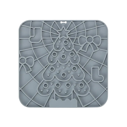 Lick Bowl for Dogs – Calming Silicone Mat for Bath Time, Anxiety & Training
