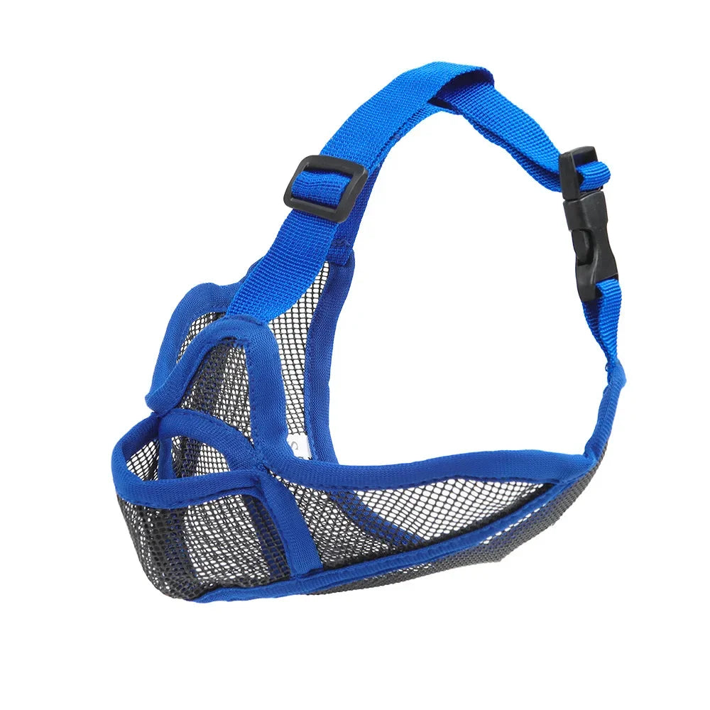 Best Dog Muzzle to Prevent Biting – Mesh Breathable Muzzle for Small Dogs (French Bulldog, Pug)