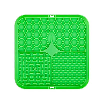 Lick Bowl for Dogs – Calming Silicone Mat for Bath Time, Anxiety & Training