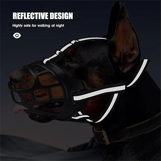 Best Dog Muzzle for Biting – Breathable Basket Muzzle to Prevent Biting and Barking