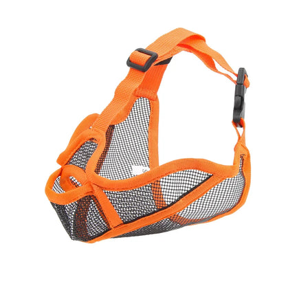 Best Dog Muzzle to Prevent Biting – Mesh Breathable Muzzle for Small Dogs (French Bulldog, Pug)