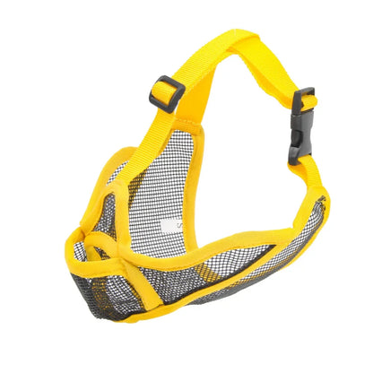 Best Dog Muzzle to Prevent Biting – Mesh Breathable Muzzle for Small Dogs (French Bulldog, Pug)