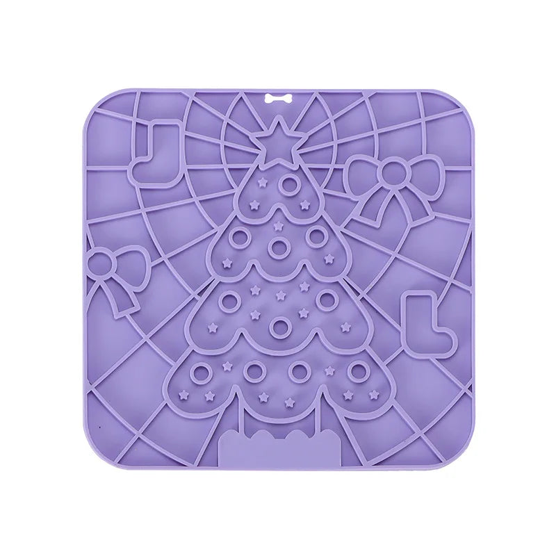 Lick Bowl for Dogs – Calming Silicone Mat for Bath Time, Anxiety & Training
