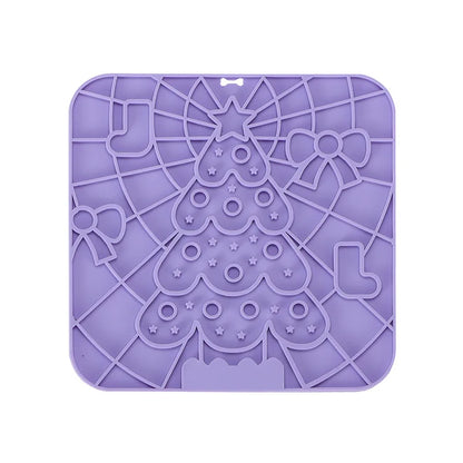 Lick Bowl for Dogs – Calming Silicone Mat for Bath Time, Anxiety & Training