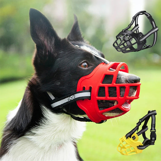 Best Dog Muzzle for Biting – Breathable Basket Muzzle to Prevent Biting and Barking