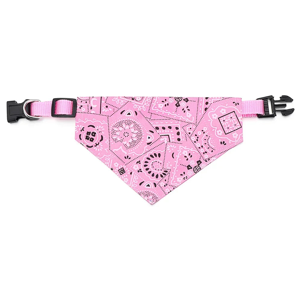Autumn Dog Bandana – Adjustable Pet Scarf for Cats & Small Dogs
