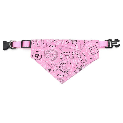 Autumn Dog Bandana – Adjustable Pet Scarf for Cats & Small Dogs