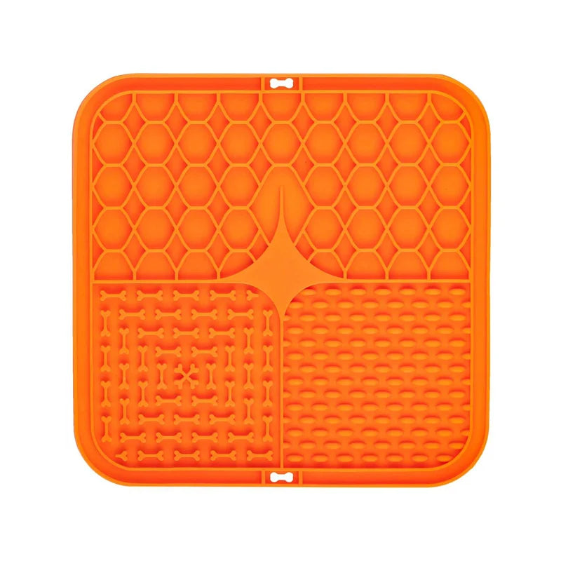 Lick Bowl for Dogs – Calming Silicone Mat for Bath Time, Anxiety & Training