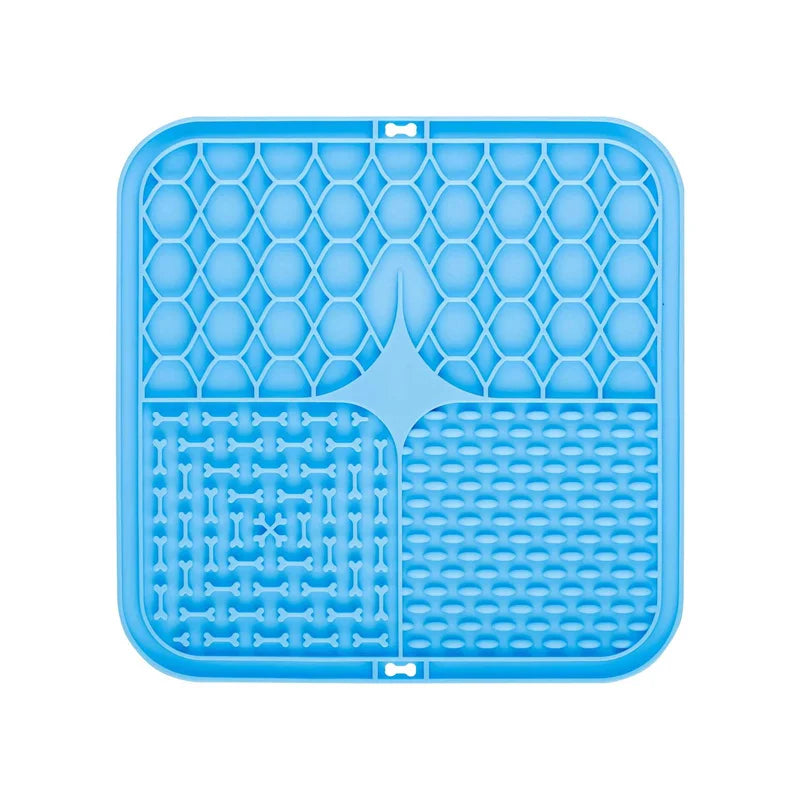 Lick Bowl for Dogs – Calming Silicone Mat for Bath Time, Anxiety & Training