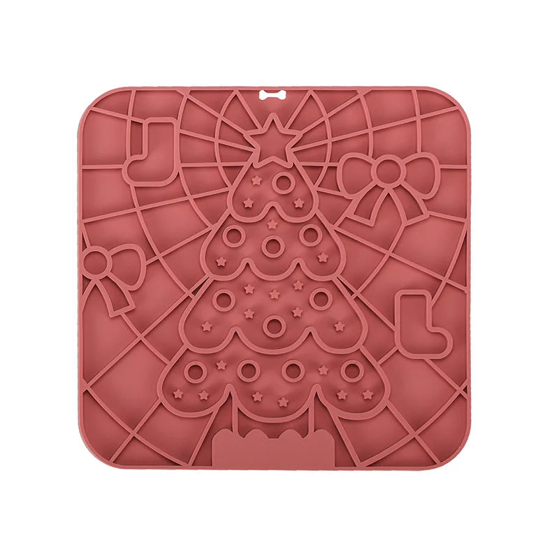 Lick Bowl for Dogs – Calming Silicone Mat for Bath Time, Anxiety & Training