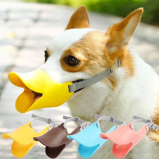 Best Dog Muzzle for Biting – Silicone Muzzle Mask for Small & Large Dogs, Anti-Bite & Stop Barking