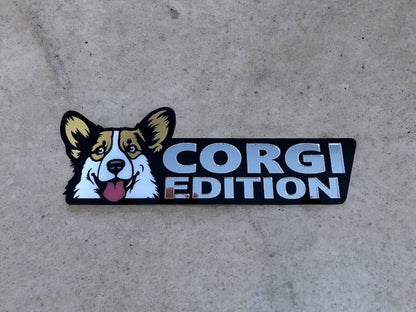 Dog Sticker for Car – Laser Cut Emblem Style, Weatherproof & Easy to Apply