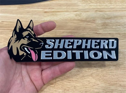 Dog Sticker for Car – Laser Cut Emblem Style, Weatherproof & Easy to Apply
