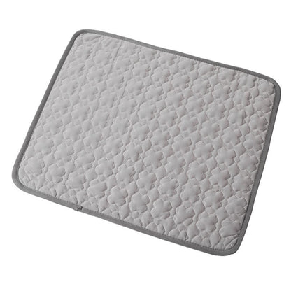 Foldable Cooling Mat for Dogs & Cats – Summer Crate Pad for Indoor or Travel Use