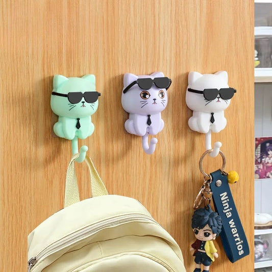 cat key holder wall mount
