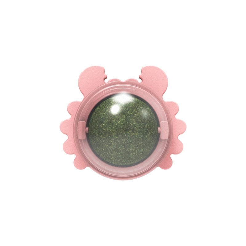indoor cat toy with catnip ball for entertainment