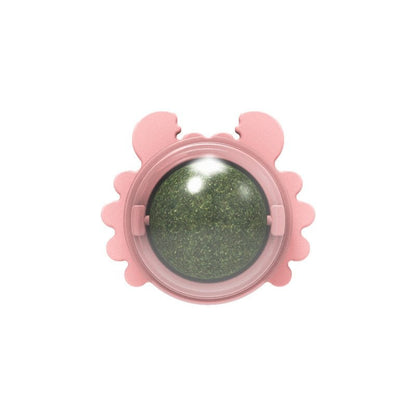 indoor cat toy with catnip ball for entertainment
