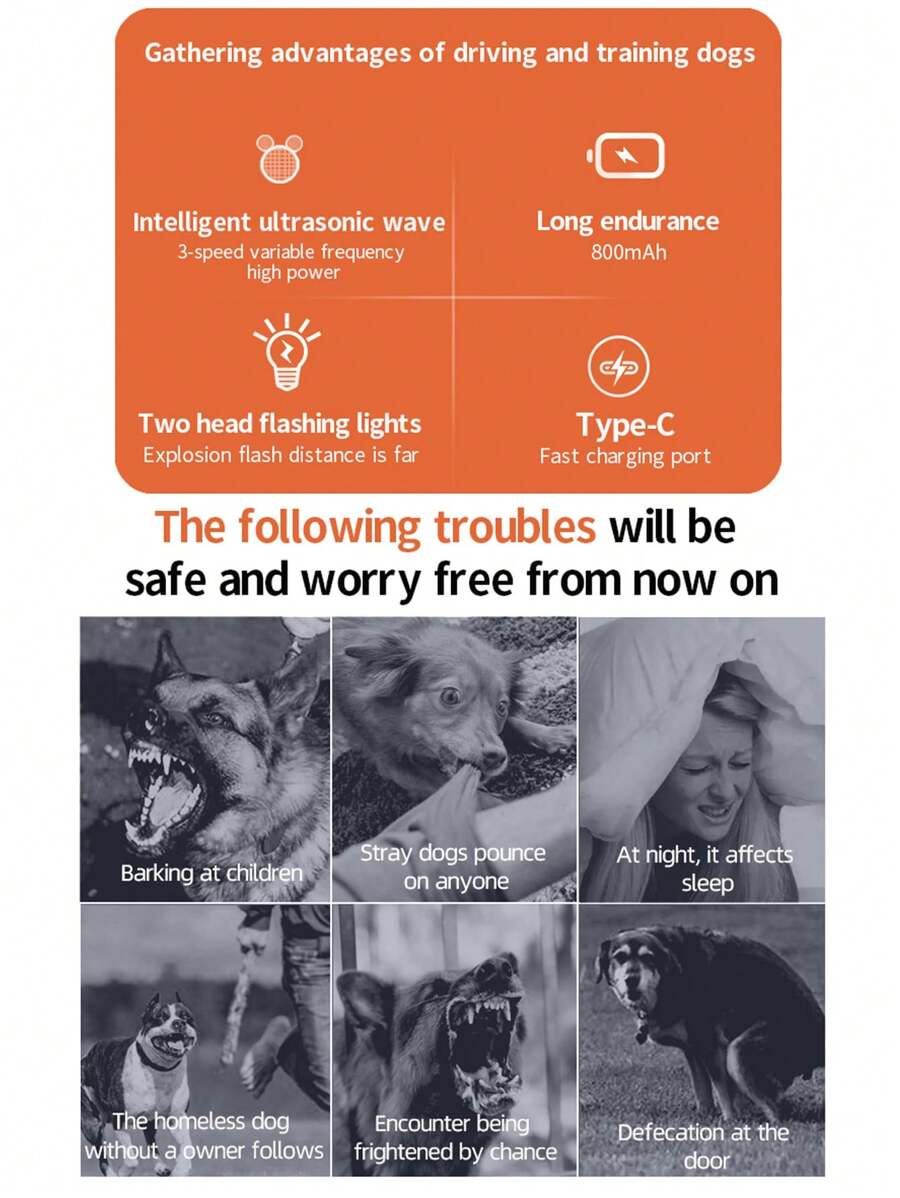 do ultrasonic pest repellers affect dogs outdoors