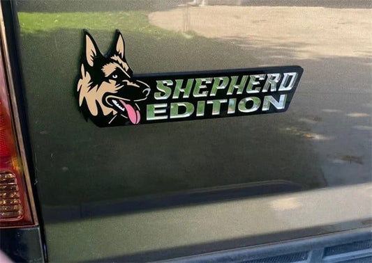 dog sticker for car metal decal