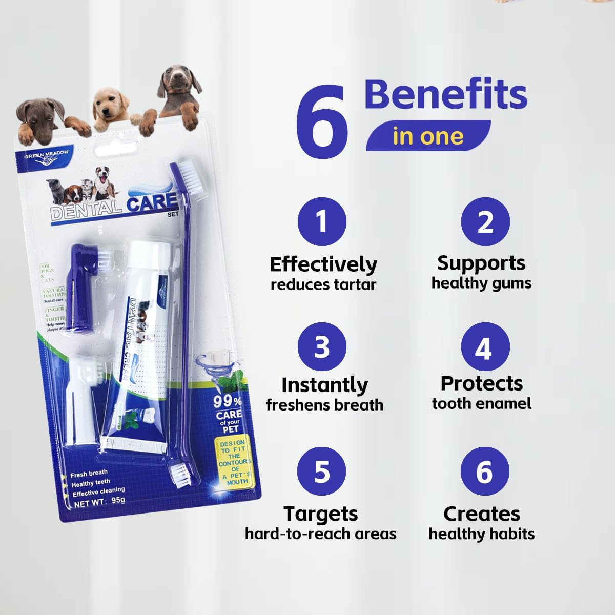 Six benefits of using dog dental cleaning kit for oral hygiene