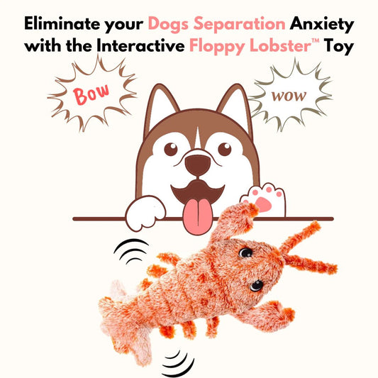 moving lobster toy for dogs rechargeable