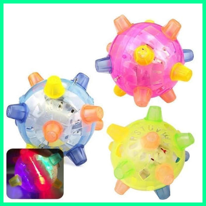 Jumping Activation Ball for Dogs – Motion-Activated, Interactive & Bouncing Puppy Toy
