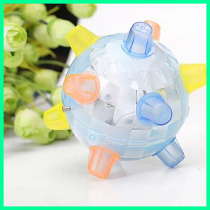 Jumping Activation Ball for Dogs – Motion-Activated, Interactive & Bouncing Puppy Toy