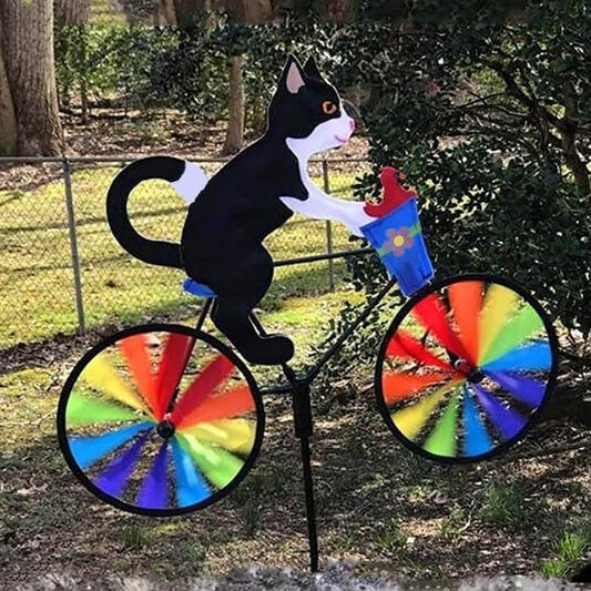 interactive spinning cat toy for visual stimulation